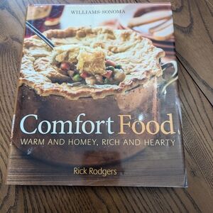Williams Sonoma Comfort Food Cookbook - Brown and Gold
